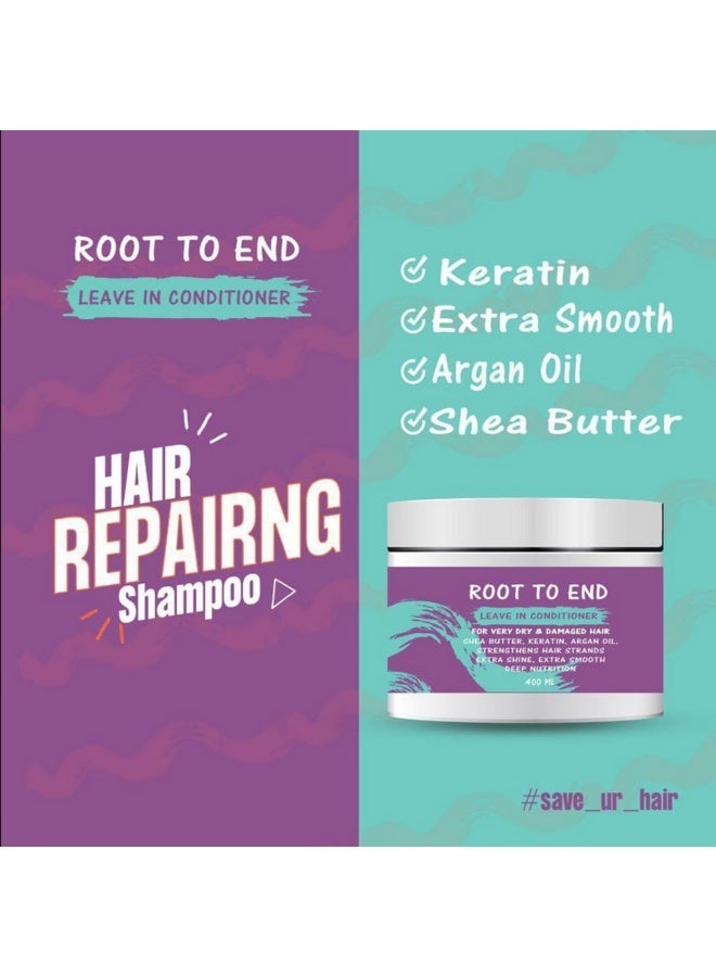 رووت تو إند روت تو اند بلسم للعنايه بالشعر بلسم و ليف ان 400 مللى - Image 2